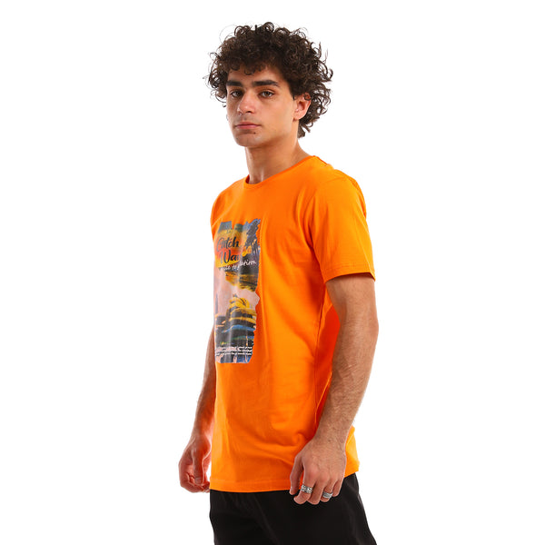 printed_catch_waves_orange_cotton_tee