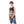 Load image into Gallery viewer, Printed Round Neck Tank Top For Kids - Navy Blue
