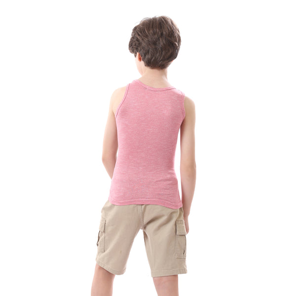 sleevless_boys_cotton_printed_shirt_-_heather_watermelon-_yellow_-_green