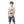 Load image into Gallery viewer, Sleeveless Boys Round Neck Printed Tank Top - Heather Grey, White &amp; Black
