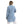 Long Sleeves Dusty Blue Shirt With Slits