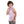 Load image into Gallery viewer, Sleeveless Printed Hooded Heather Lilac &amp; White Tee

