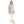 Long Sleeves Light Grey Shirt With Slits