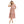Dark Nude Tiered Summer Maxi Dress