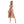 Dark Nude Tiered Summer Maxi Dress