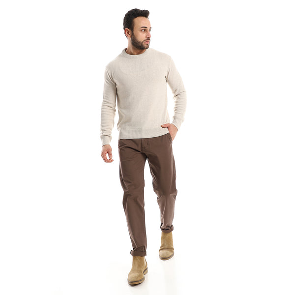regular_fit_knitted_cream_pullover