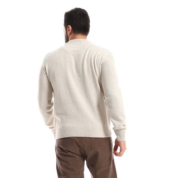 regular_fit_knitted_cream_pullover