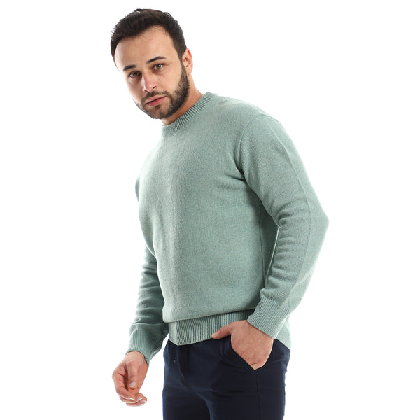 round_ribbed_neck_slip_on_mint_pullover