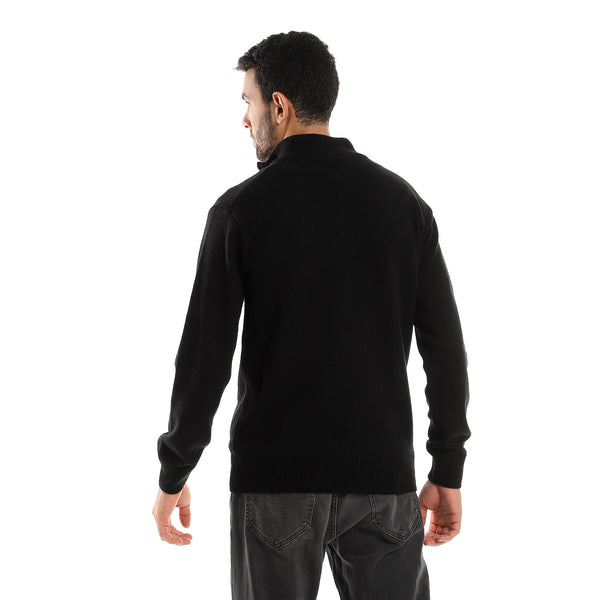 zipper_through_neck_black_sweater