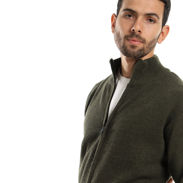 dark_olive_regular_fit_zipped_sweater