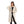 Bi-Patterned Slip On Oat Knitted Cardigan