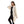 Bi-Patterned Slip On Oat Knitted Cardigan
