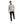 Load image into Gallery viewer, Knitted Ribbed High Cole Slip On Heather Grey Pullover
