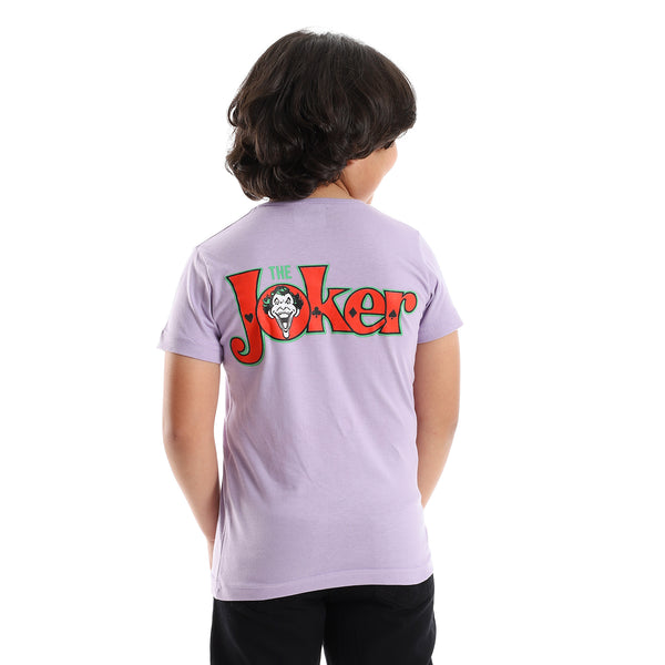 "Joker" Printed Cotton short sleeves Summer Tee