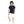 Load image into Gallery viewer, Pique Short Sleeves Navy Blue Henley Shirt
