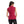 Hips Length Ful Ribbed Fuchsia High Neck Top