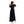 Load image into Gallery viewer, Zigzag Pattern Velvet Navy Blue &amp; Fuchsia Gown
