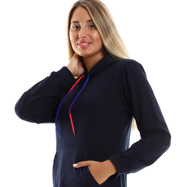 navy_blue_hooded_neck_with_drawstring_long_hoodie