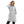 Long Sleeves Heather Grey Winter Long Hoodie