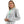 Long Sleeves Heather Grey Winter Long Hoodie