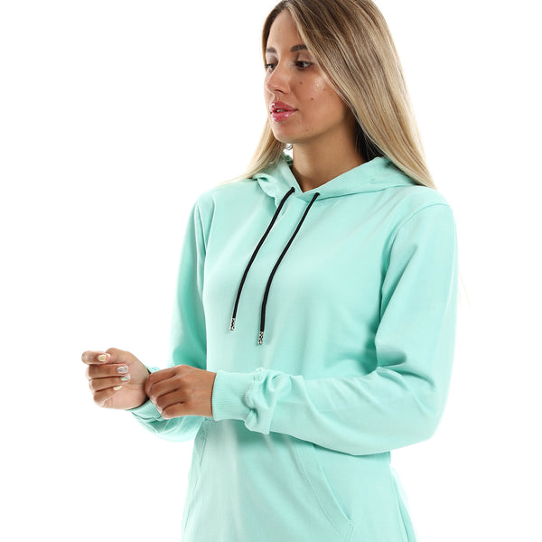 aquamarine_solid_slip_on_long_hoodie