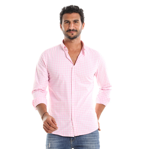 Fully_Buttoned_Gingham_Shirt_-_Rose_&_White