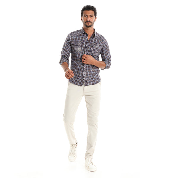 plaid_button_down_shirt_-_brown-_navy_-_white