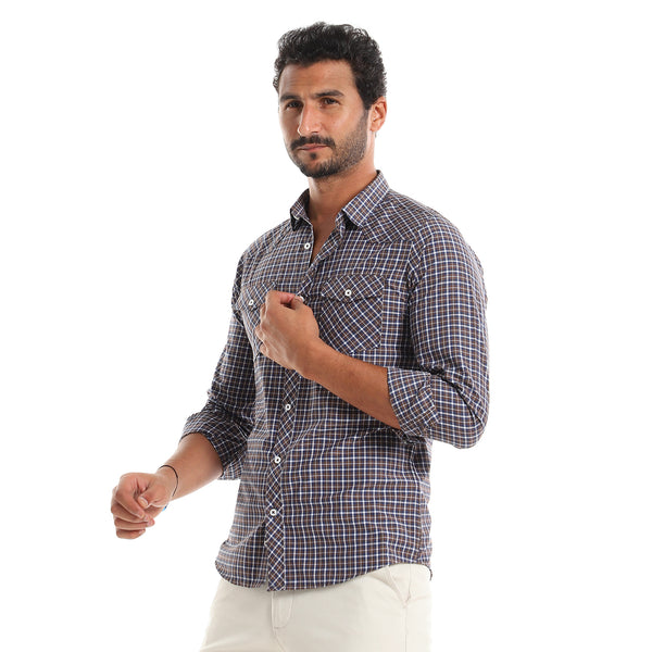 plaid_button_down_shirt_-_brown-_navy_-_white
