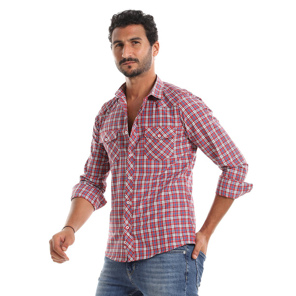 plaid_buttoned_shirt_with_pockets_-_red-_blue_-_white