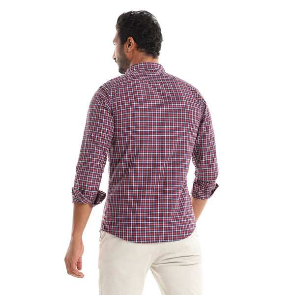 tartan_men_buttoned_down_shirt_-_maroon-_navy_-_white