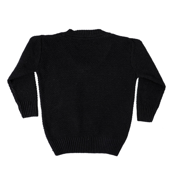 Solid_Knitted_Pullover_-_Black