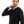 Load image into Gallery viewer, V-Neck Regular Fit Black Knitted Pullover

