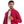 beet_hooded_zipper_closure_plain_sweatshirt