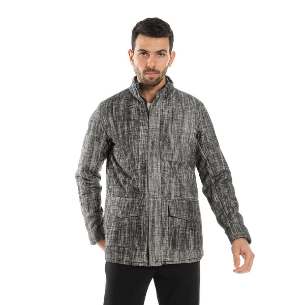 heavy_heather_black_jacket_with_front_pockets