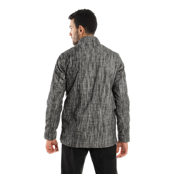 heavy_heather_black_jacket_with_front_pockets