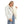 Load image into Gallery viewer, Double Breast Fur Collar Bomber Jacket - White
