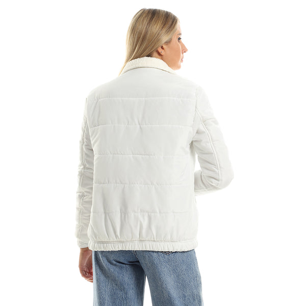 double_breast_fur_collar_bomber_jacket_-_white