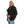 Load image into Gallery viewer, Double Breast Fur Collar Bomber Jacket - Black
