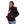 Load image into Gallery viewer, Quilted Hooded Double Face Jacket - Black &amp; Red

