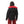 تحميل الصورة في عارض المعرض ، Quilted Double Face Girls Jacket With Adjustable Hood - Black &amp; Red
