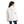 Load image into Gallery viewer, Full White Snap Buttons Closure Notched Collar Jacket
