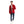 Load image into Gallery viewer, Soft Fleeces Red Solid Zipped Sweatshirt
