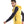 Load image into Gallery viewer, Bi-tone Hooded Zipped Tracksuit - Navy Blue &amp; Yellow
