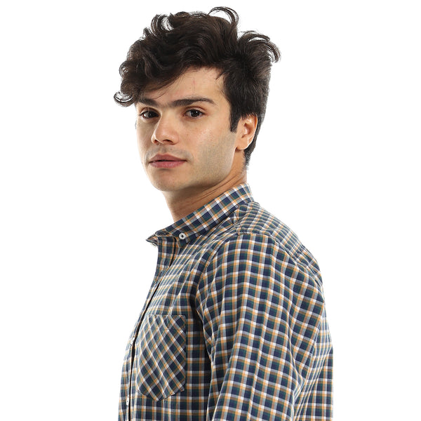 orange_-_teal_checkered_casual_shirt_with_full_sleeves