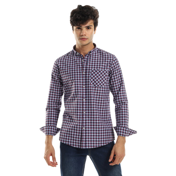 maroon_red_-_navy_checkered_long_sleeves_shirt