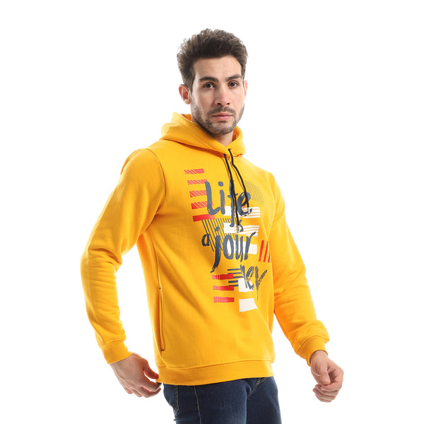 front-printing-slip-on-hoodie-mango