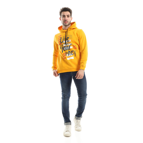 front-printing-slip-on-hoodie-mango