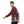 Load image into Gallery viewer, Round Neck Sweatshirt With Side Illustrations - Maroon &amp; Grey
