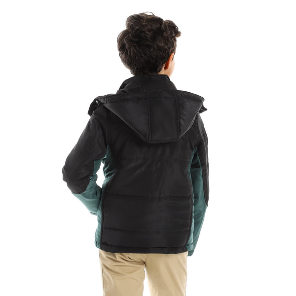 green_-_black_bi-toned_double_face_jacket