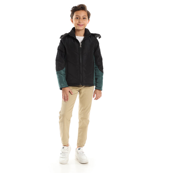 green_-_black_bi-toned_double_face_jacket